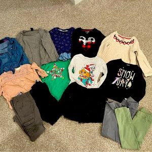 Girls 5T winter bundle-14 pieces